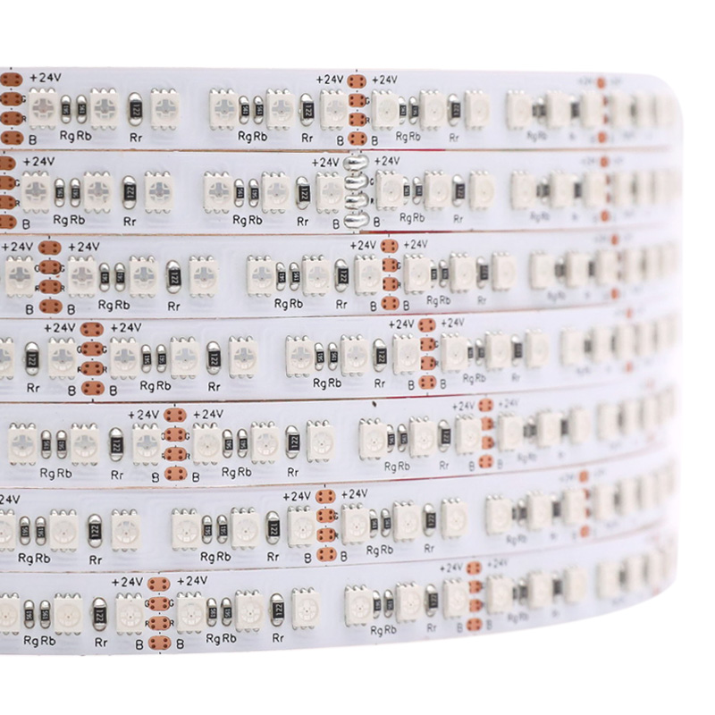 8mm 2835 RGB LED Strip Light 168 Per Meter Highest Density